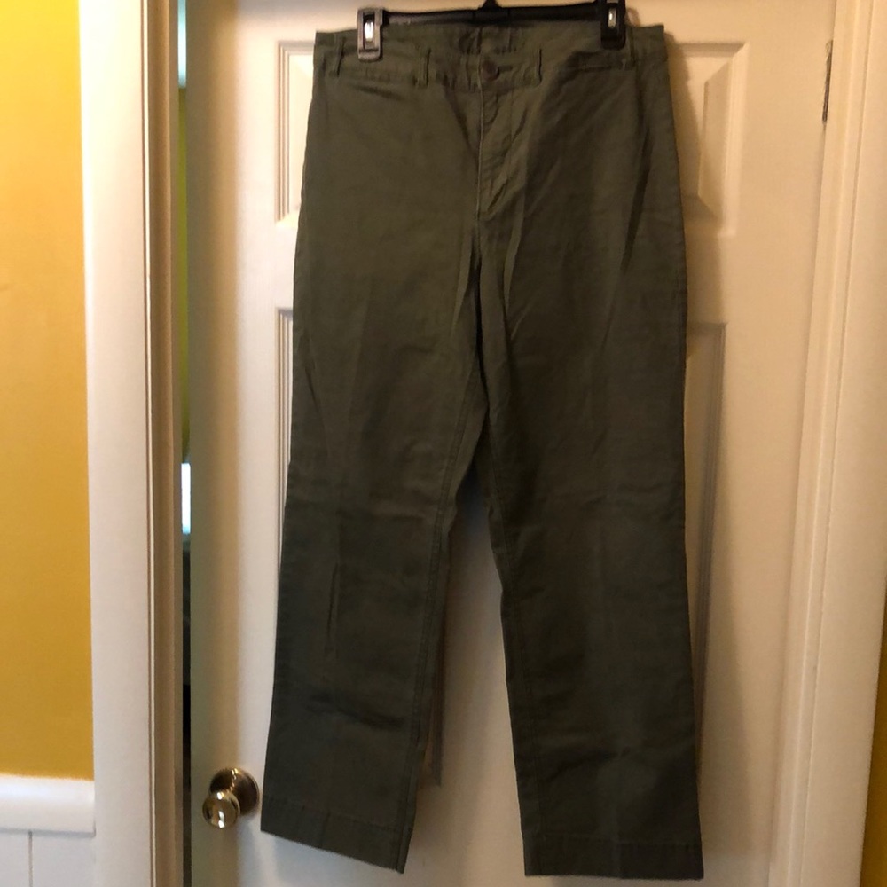 Women’s stretch twill ankle length pants 12 T